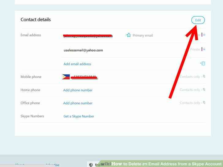 C Mo Eliminar Una Direcci N De Correo Electr Nico Desde Una Cuenta De Skype