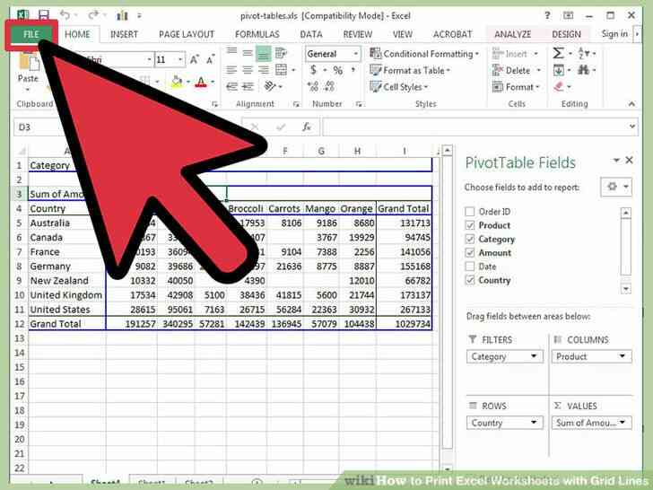 C Mo Imprimir Hojas De C Lculo De Excel Con Las L Neas De La Cuadr Cula