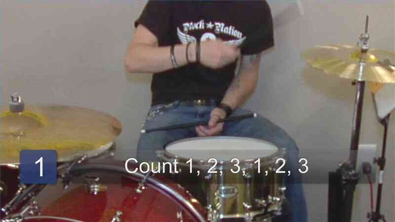 Aprender a tocar el Tambor : Jugar un Vals Drum Beat