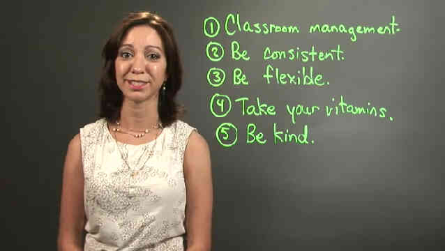 Consejos para una Maestra de Primer Grado