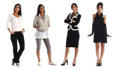 Simple Básicos de los Estilos de Ropa para Mujeres