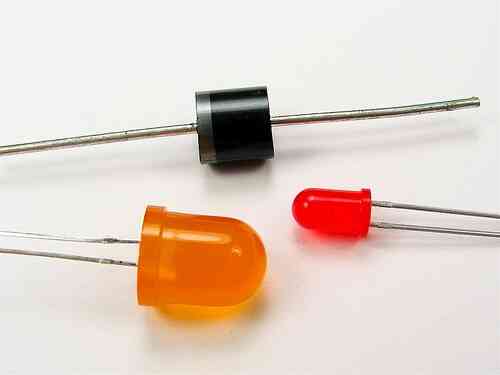 La diferencia Entre un Diodo, un Transistor
