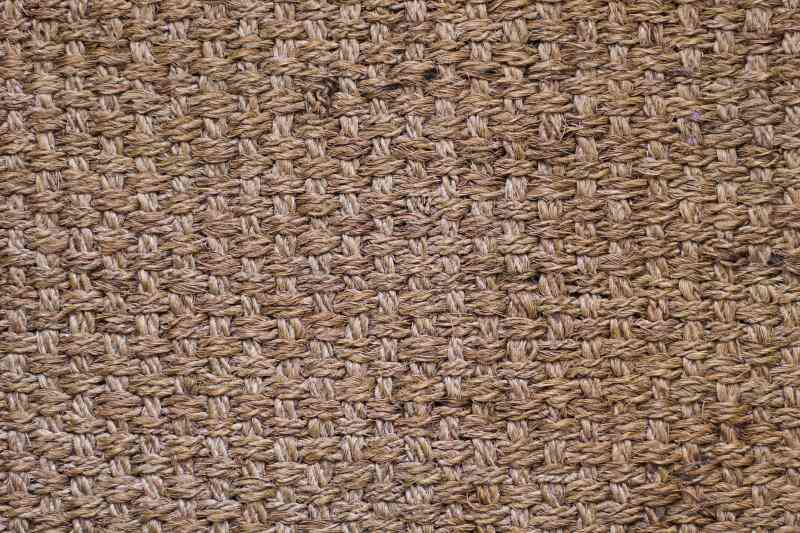 La diferencia Entre el Yute y Sisal, Alfombras de