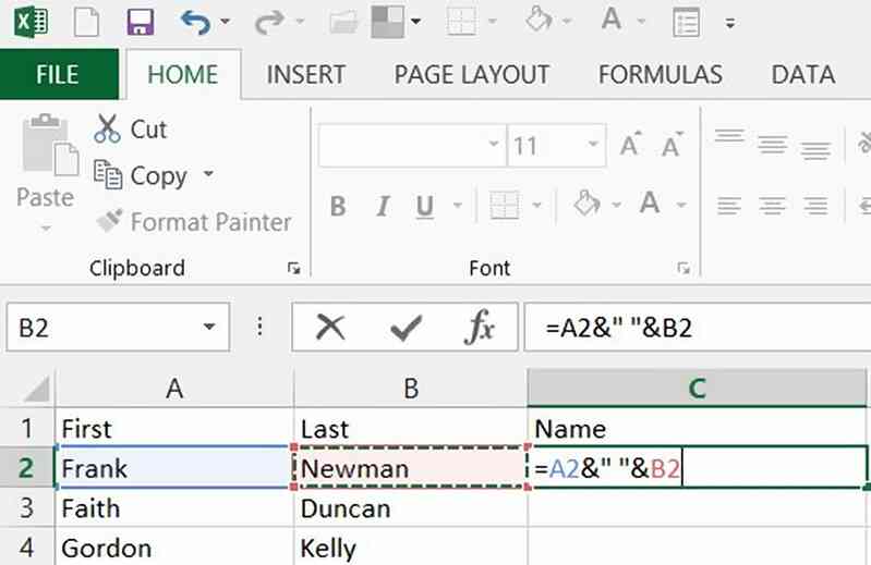 Como Separar Apellidos Y Nombres En Excel 2016