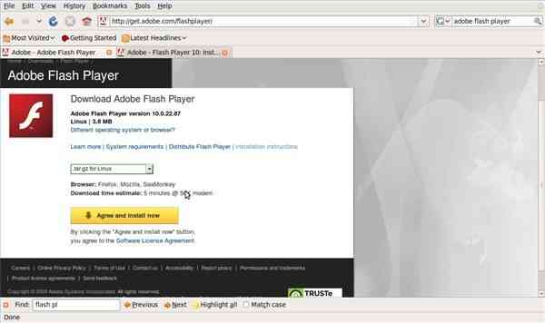 Como Instalar El Plugin De Flash Player En Firefox En Linux