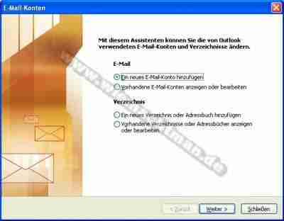 Configurar el Correo electrónico en Outlook
