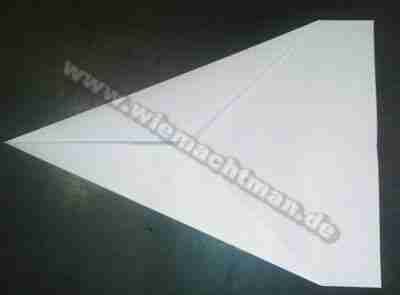 avión de Papel el papel plano