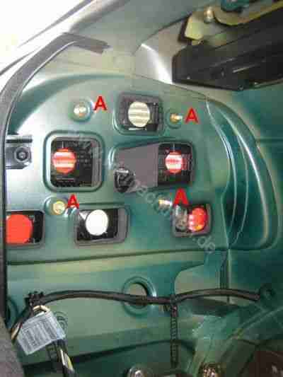 luz trasera E39 la luz trasera E39