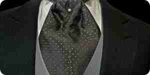 Corbata ascot - corbata para los hombres
