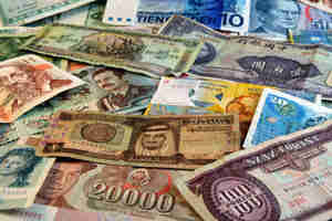 el cambio de moneda extranjera lugares