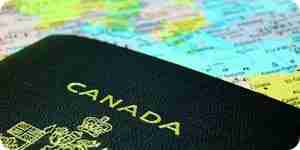 Foto de pasaporte Canadiense