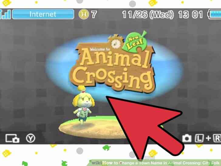 Imagen titulada Cambiar el Nombre del Pueblo en Animal Crossing_ City Folk Paso 8