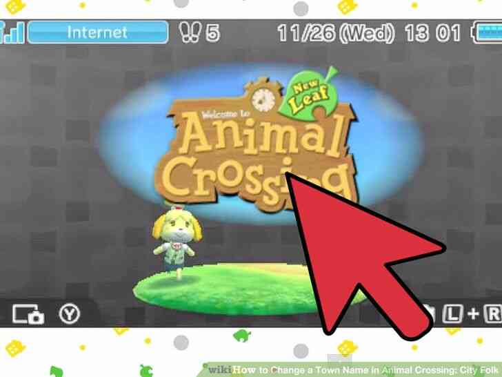 Imagen titulada Cambiar el Nombre del Pueblo en Animal Crossing_ City Folk Paso 19