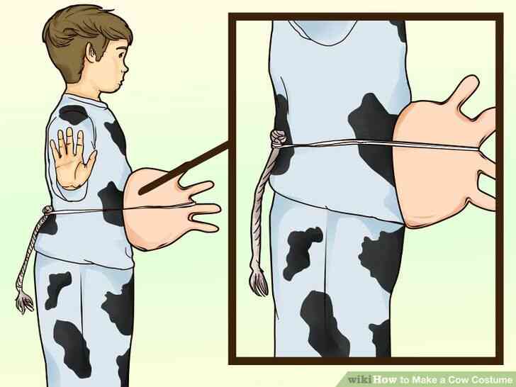 Imagen titulada Hacer un Disfraz de Vaca Paso 6