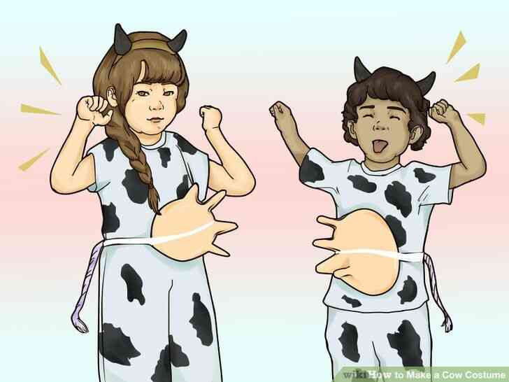 Imagen titulada Hacer un Disfraz de Vaca Paso 8