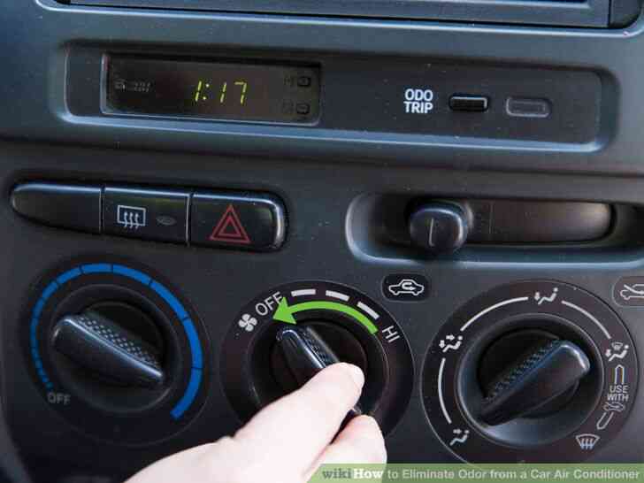 Imagen titulada Eliminar el Olor de un Coche de Aire Acondicionado Paso 11