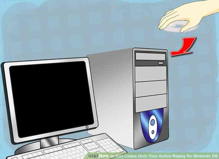 Imagen titulada Agregar Códigos En Tu Action Replay para Nintendo DS Paso 1