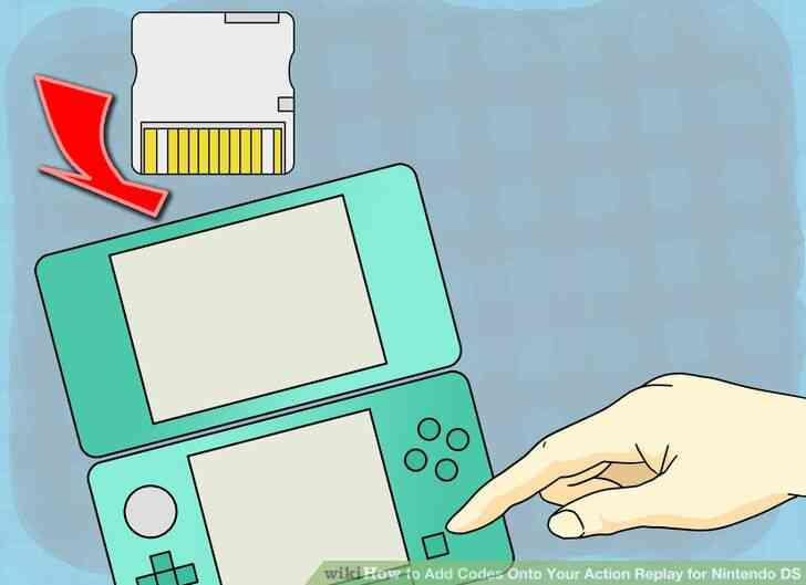 Imagen titulada Agregar Códigos En Tu Action Replay para Nintendo DS Paso 2