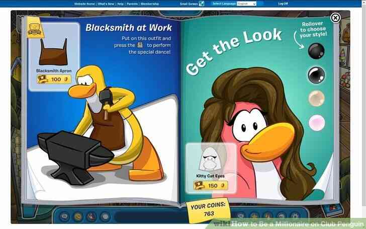 Imagen titulada Ser Millonario en Club Penguin Paso 14