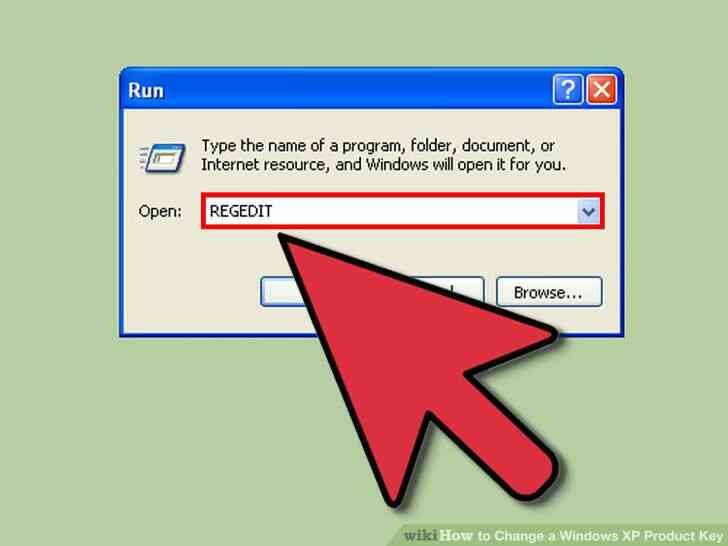 Imagen titulada Cambiar un Windows XP Producto Clave de Paso 2