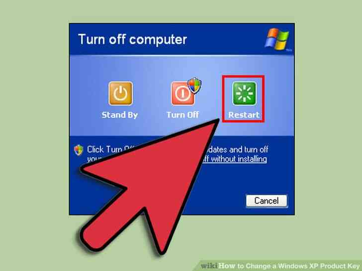 Imagen titulada Cambiar un Windows XP Producto Clave de Paso 11