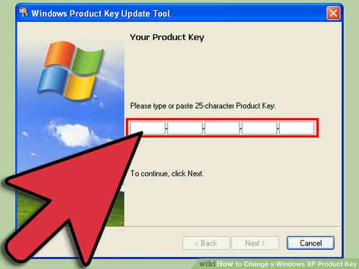 Imagen titulada Cambiar un Windows XP Producto Clave de Paso de 16