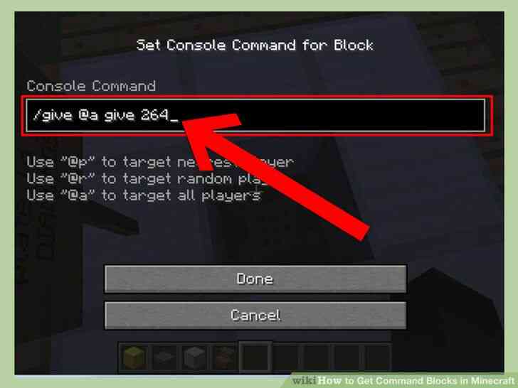 Imagen titulada Obtener Bloques de Comandos en Minecraft Paso 15