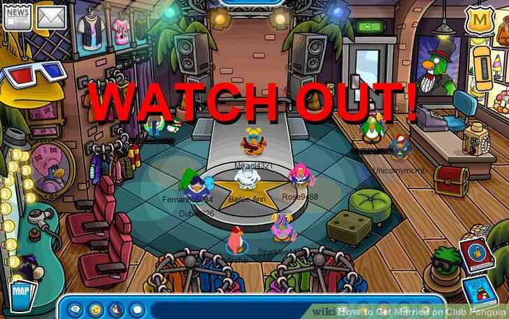 Imagen titulada Casarse en Club Penguin Paso 1