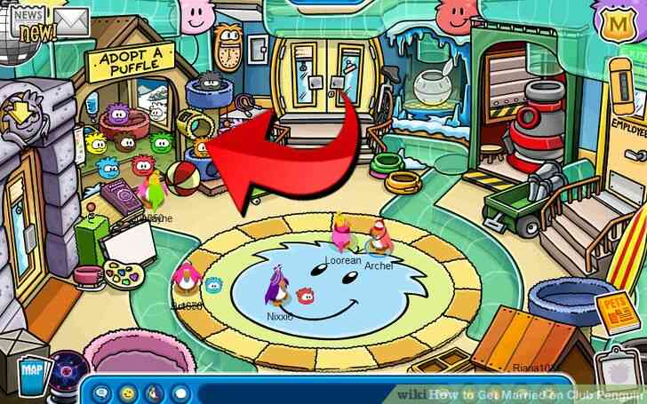 Imagen titulada Casarse en Club Penguin Paso 7