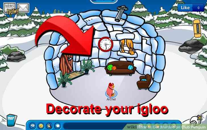 Imagen titulada Casarse en Club Penguin Paso 4
