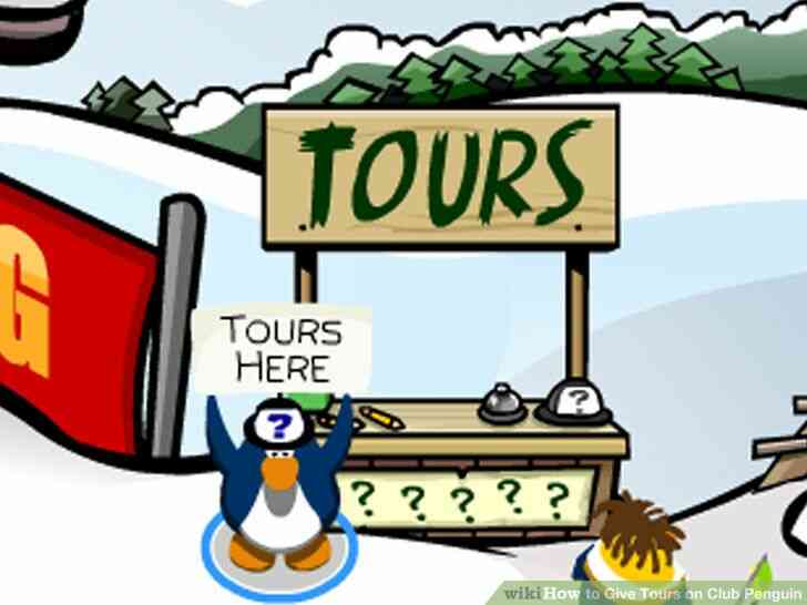 Imagen titulada Dar Tours en Club Penguin Paso 2