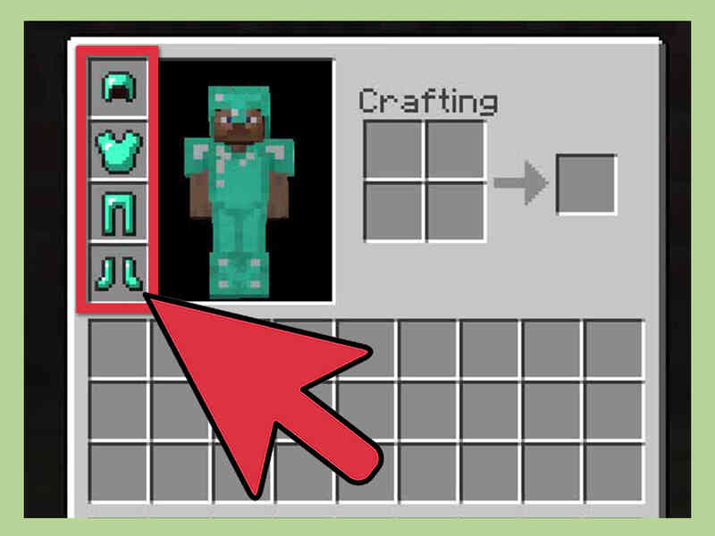 Como Hacer Estantes Para Armaduras En Minecraft