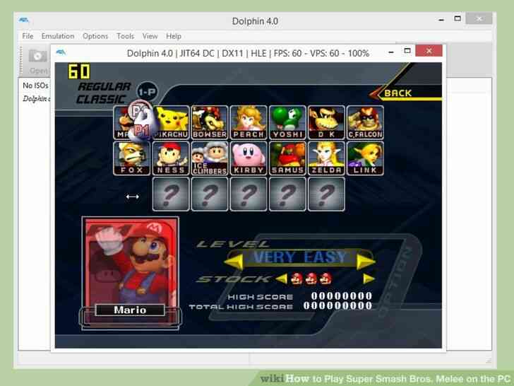 Cómo Jugar Super Smash Bros Melee en el PC