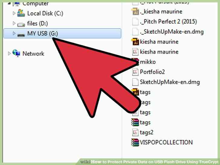 Imagen titulada Proteger los Datos Privados en la Unidad de memoria Flash USB Uso de TrueCrypt Paso 1