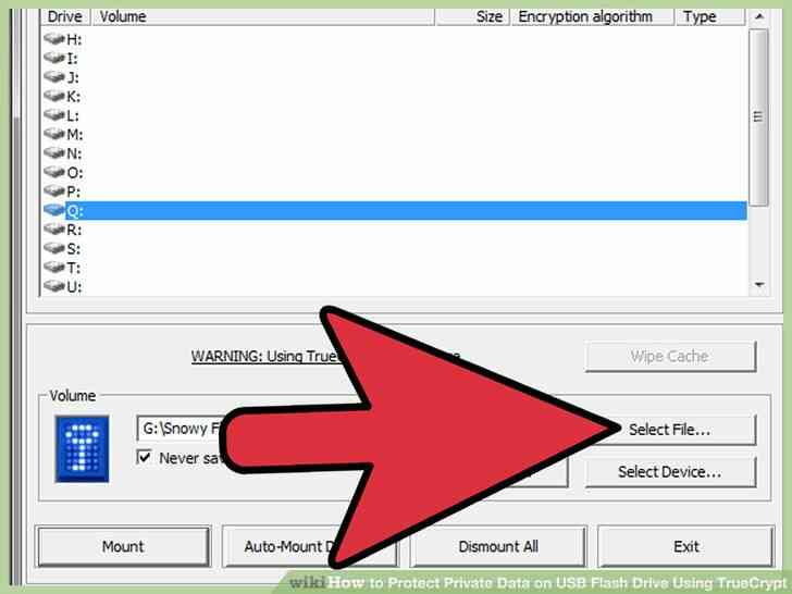 Imagen titulada Proteger los Datos Privados en la Unidad de memoria Flash USB Uso de TrueCrypt Paso 6