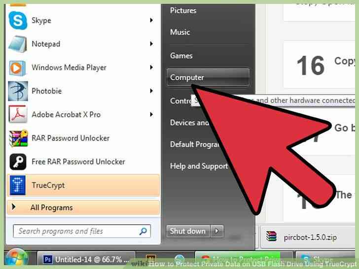 Imagen titulada Proteger los Datos Privados en la Unidad de memoria Flash USB Uso de TrueCrypt Paso 15