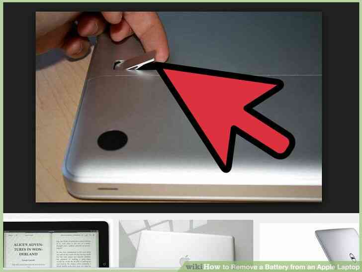 Imagen titulada Quitar la Batería de un Portátil de Apple el Paso 6