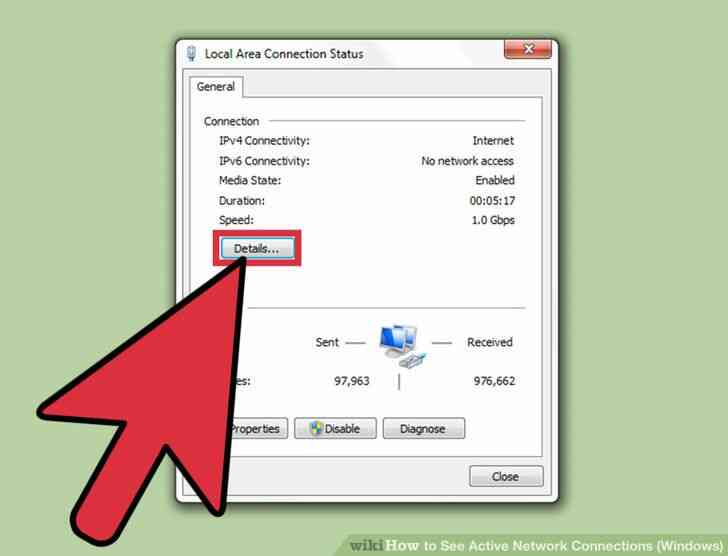 Cómo Ver las Conexiones de Red Activas (Windows)
