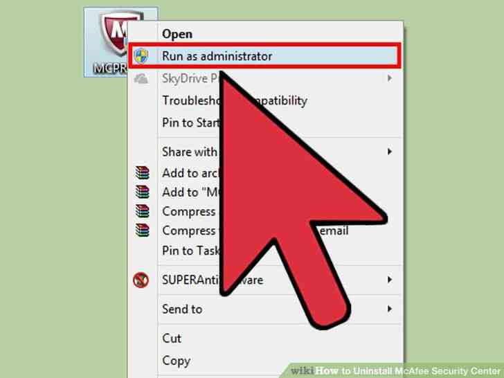 Imagen titulada Desinstalar McAfee Security Center Paso 12