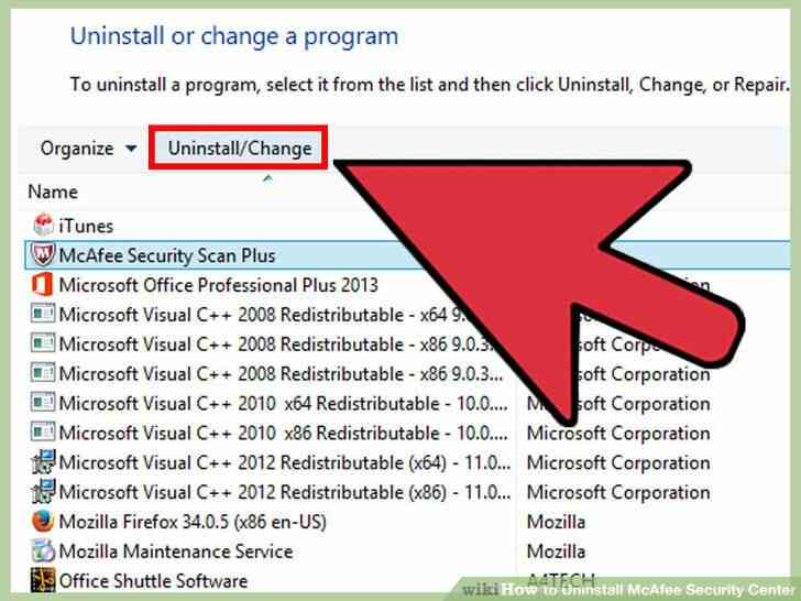 Imagen titulada Desinstalar McAfee Security Center Paso 3