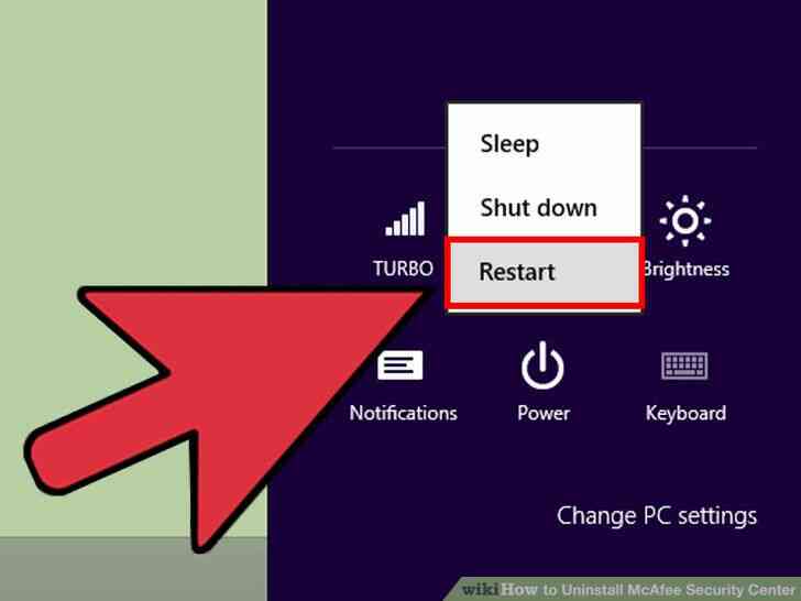 Imagen titulada Desinstalar McAfee Security Center Paso 4