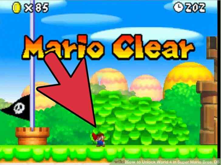 Como Desbloquear Mundo 4 En Super Mario Bros Ds