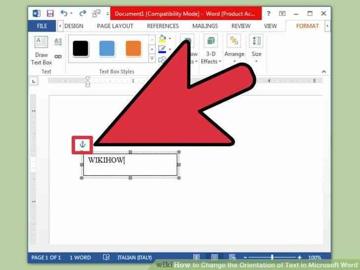 Imagen titulada Cambiar la Orientación del Texto en Microsoft Word Paso 9