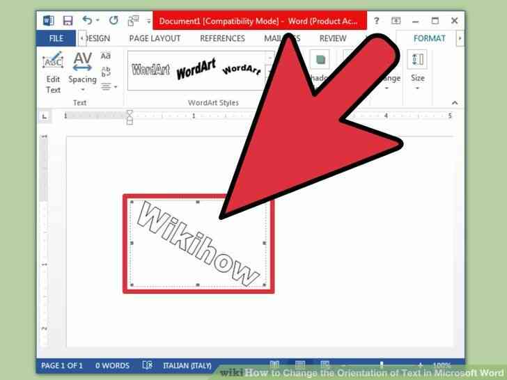 Imagen titulada Cambiar la Orientación del Texto en Microsoft Word Paso 10