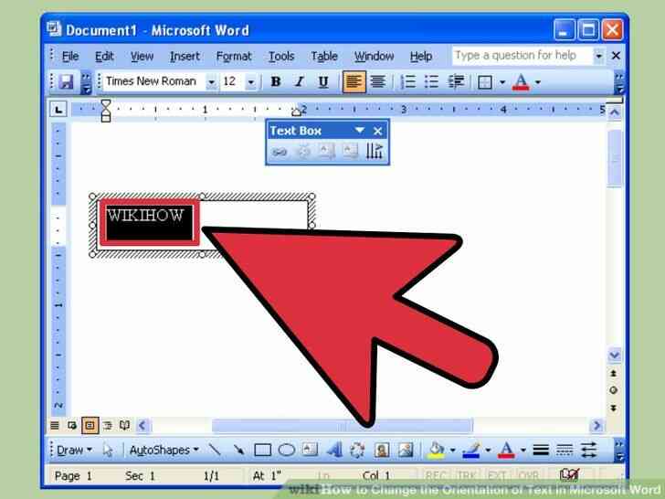 Imagen titulada Cambiar la Orientación del Texto en Microsoft Word Paso 16