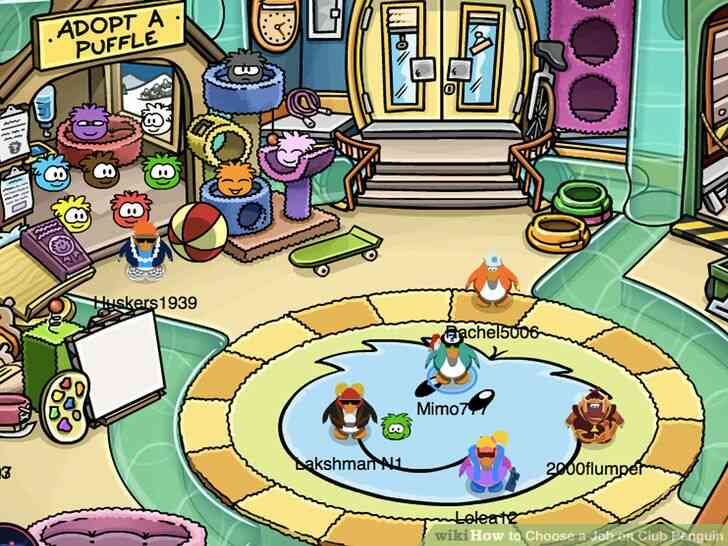 Imagen titulada Elegir un Trabajo en Club Penguin Paso 2