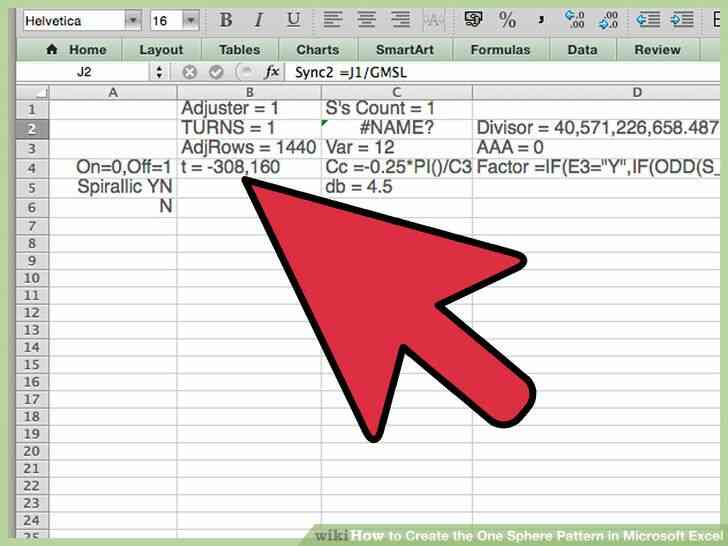 Imagen titulada Crear la Esfera Patrón en Microsoft Excel Paso 6