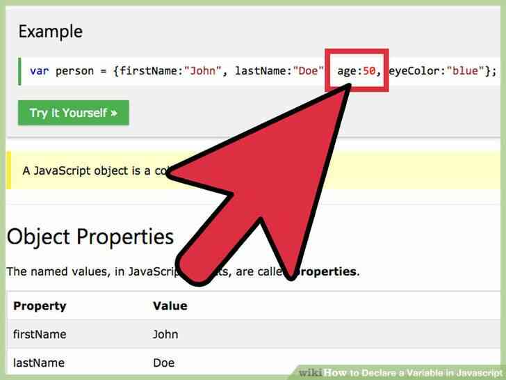 Cómo Declarar una Variable en Javascript