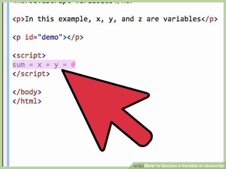 Imagen titulada Declarar una Variable en Javascript Paso 18