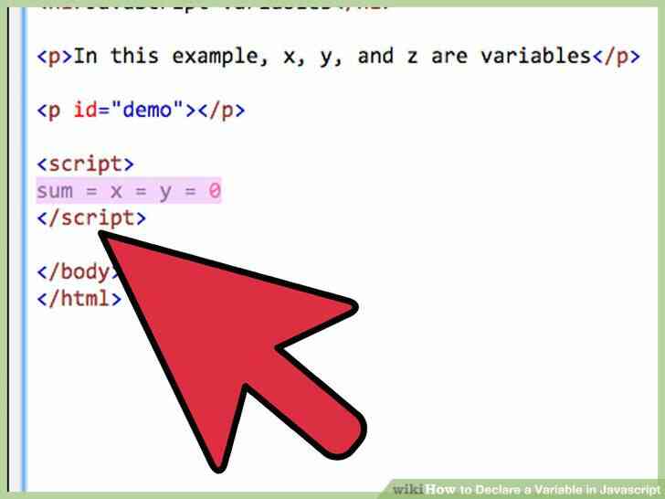 Imagen titulada Declarar una Variable en Javascript Paso 19